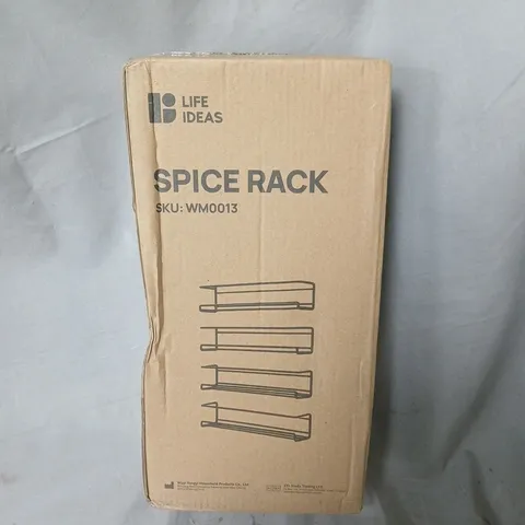 BOXED LIFE IDEAS SPICE RACK (WM0013)