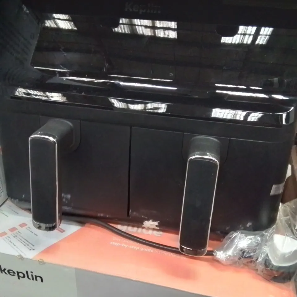 KEPLIN 9 LITRE AIRFRYER WITH DUAL COOKING DRAWERS 