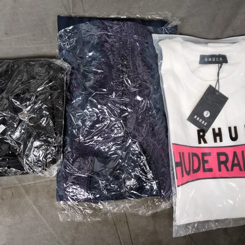 APPROXIMATELY 20 ASSORTED CLOTHING AND FASHION PRODUCTS IN VARIOUS STYLES AND SIZES - COLLECTION ONLY