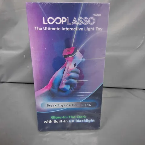 BOXED AND SEALED LOOP LASSO GLOW IN THE DARK INTERACTIVE LIGHT TOY