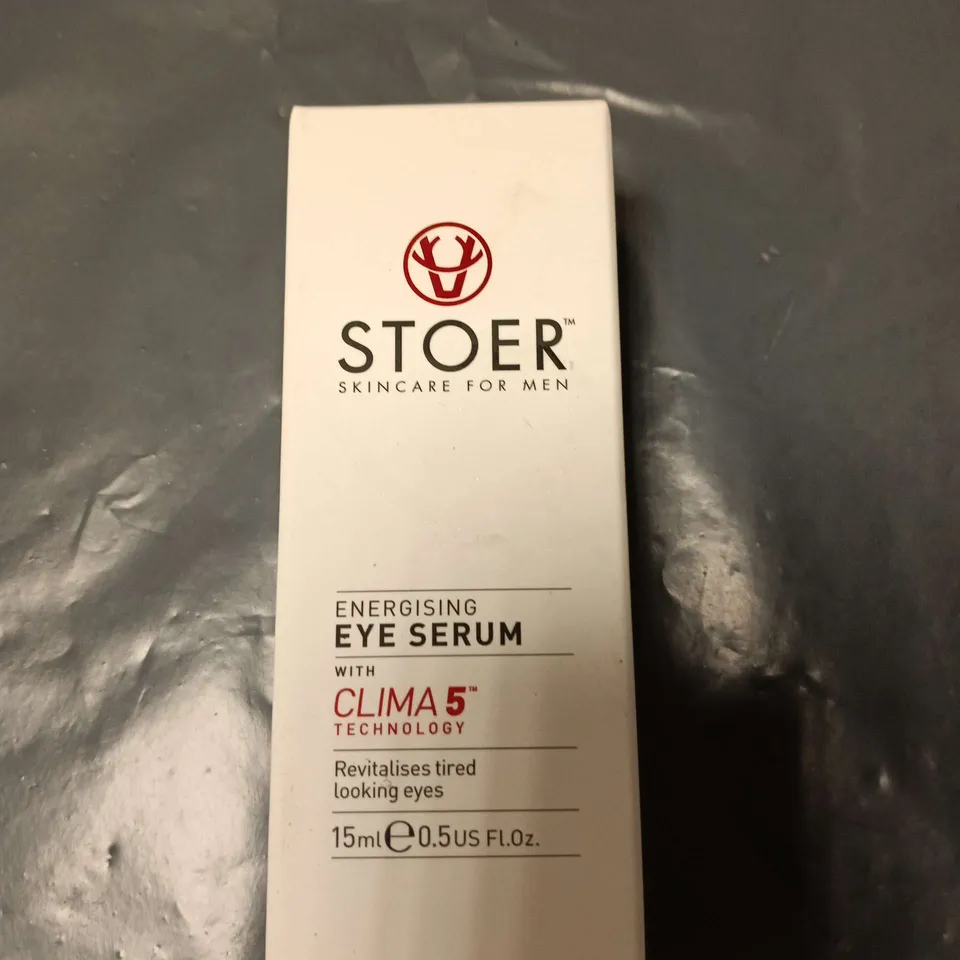 STOER SKINCARE FOR MEN ENERGISING EYE SERUM – CLIMA5 TECHNOLOGY, 15 ML