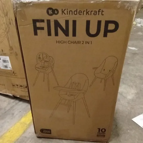 BOXED KINDERKRAFT FINI UP HIGH CHAIR