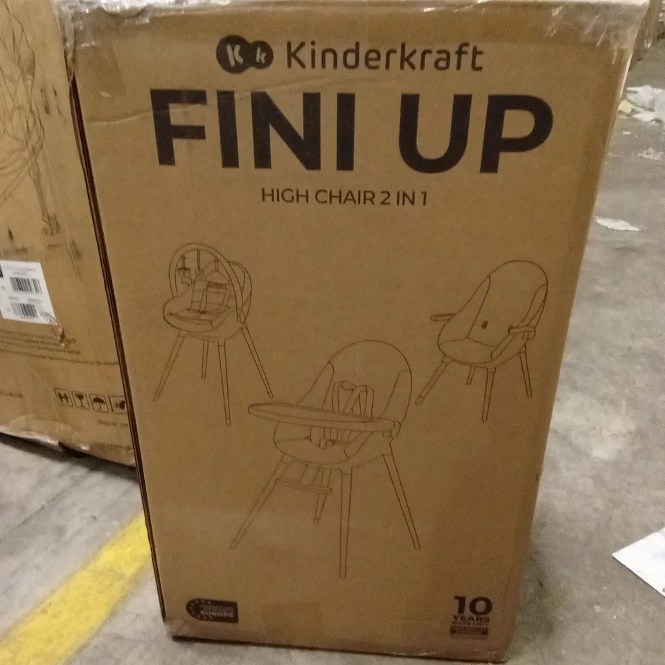 BOXED KINDERKRAFT FINI UP HIGH CHAIR