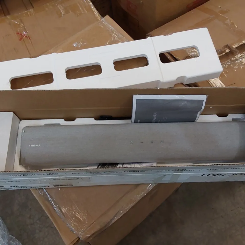 BOXED SAMSUNG HW-S61T LIFESTYLE ALL IN ONE SOUND BAR - GREY 