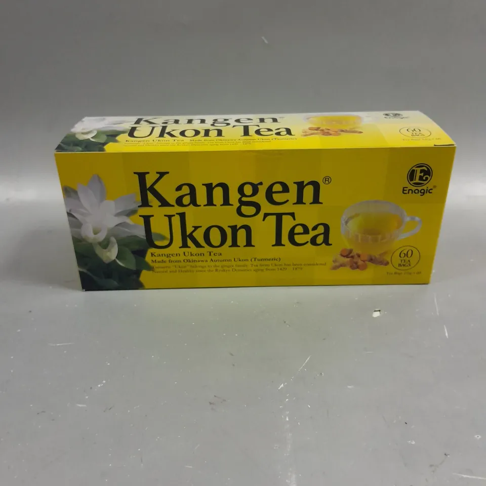 6 X BOXED (60 BAGS PER BOX) KANGEN UKON TEA