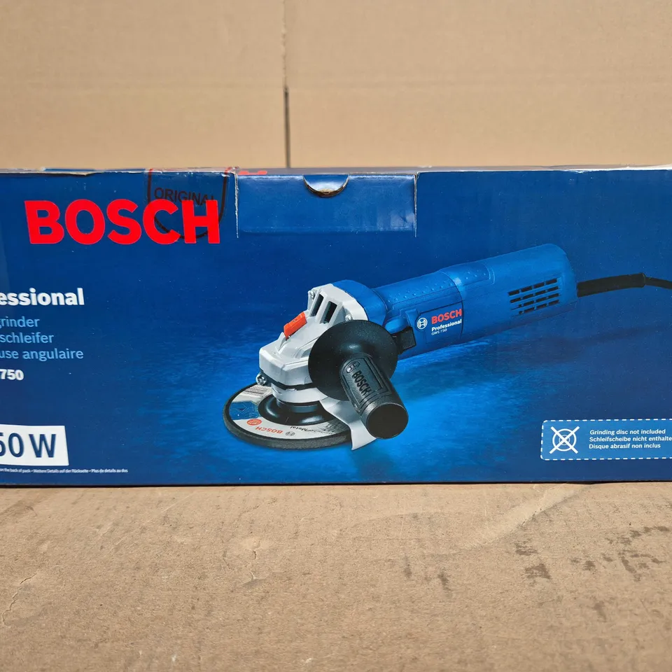 BOSCH PROFESSIONAL ANGLE GRINDER GWS 750 – 750W (BOXED)