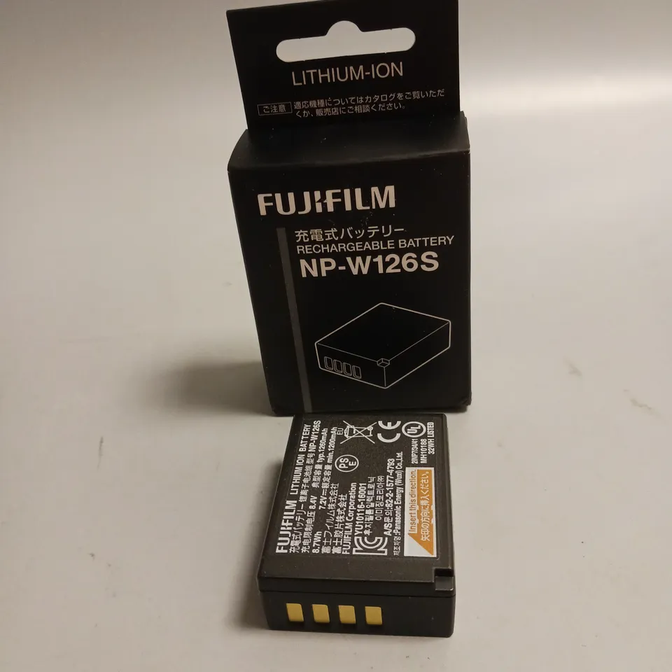 FUJIFILM RECHARGABLE LITHIUM-ION BATTERY NP-W126S