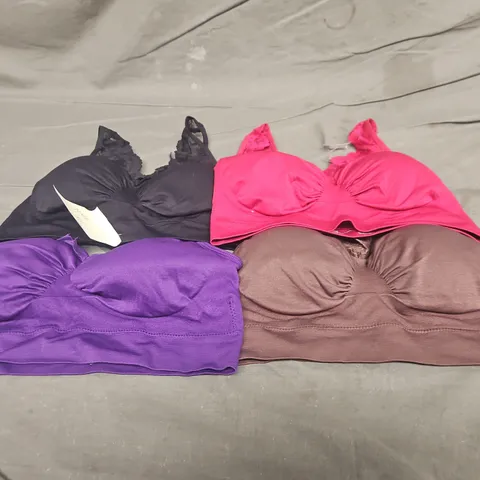BOX OF ASSORTED WOMENS BRA'S IN VARIOUS SIZES AND COLOURS