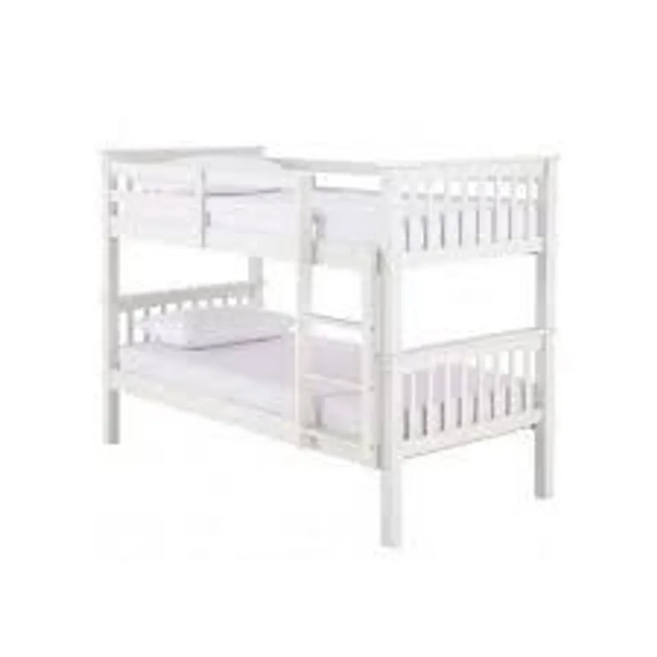 BOXED GRADE 1 NORDIKA NOVARA BUNK BED WHITE (2 BOXES)