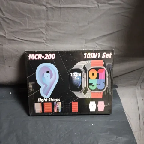 MCR-200 10 IN 1 SMART WATCH SET WITH 8 STRAPS