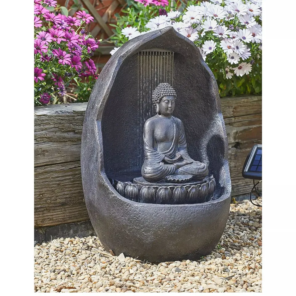 SMART SOLAR BUDDHA SOLAR WATER FEATURE - COLLECTION ONLY