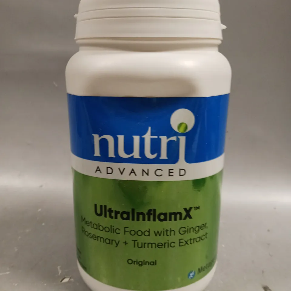SEALED NUTRI ADVANCED ULTRAINFLAMX METABOLIC FOOD SUPPLEMENT - ORIGINAL - 644G