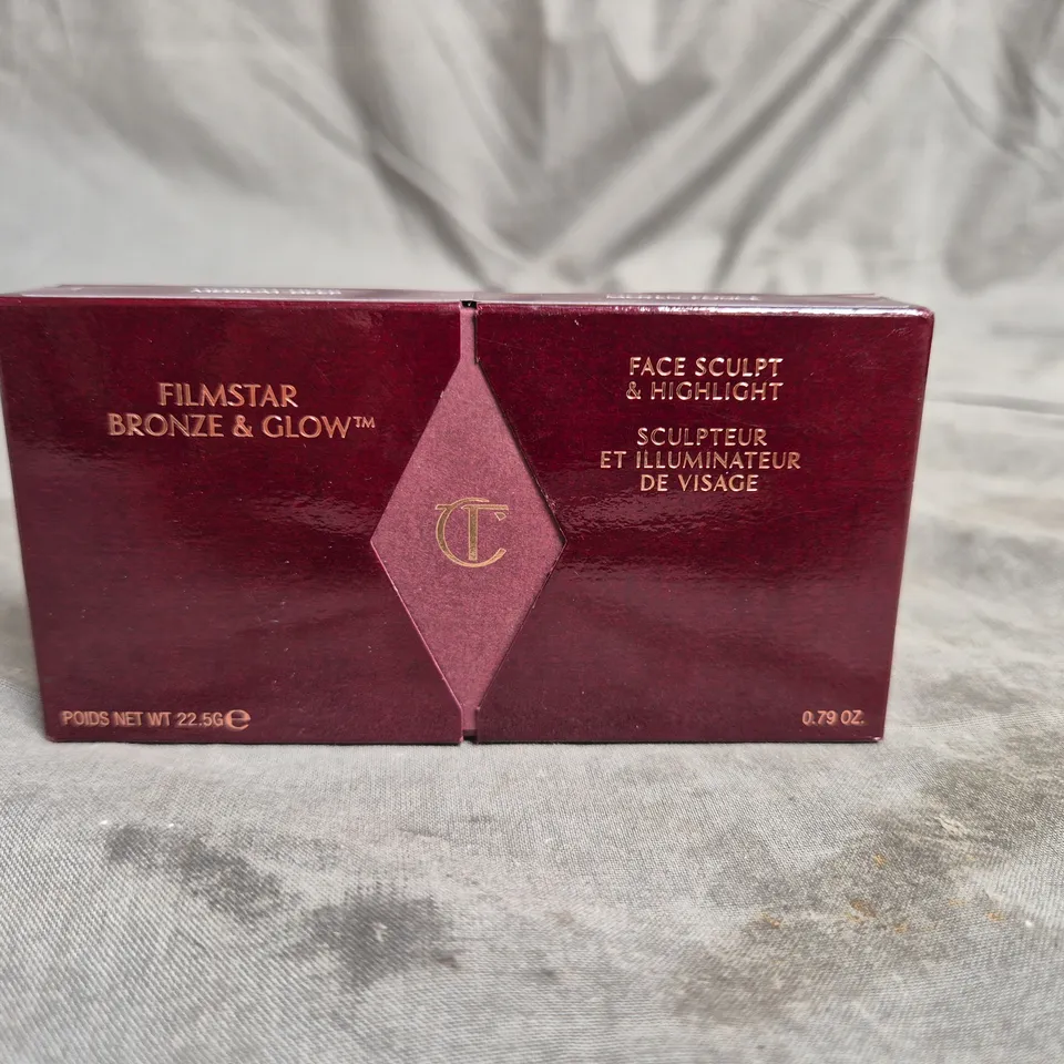 SEALED CHARLOTTE TILBURY FILMSTAR BRONZE AND GLOW HIGHLIGHT PALETTE