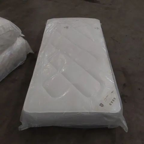 QUALITY BAGGED LIVING SHIRE HIGH DENSITY SPRING SYSTEM 90CM SINGLE MATTRESS 