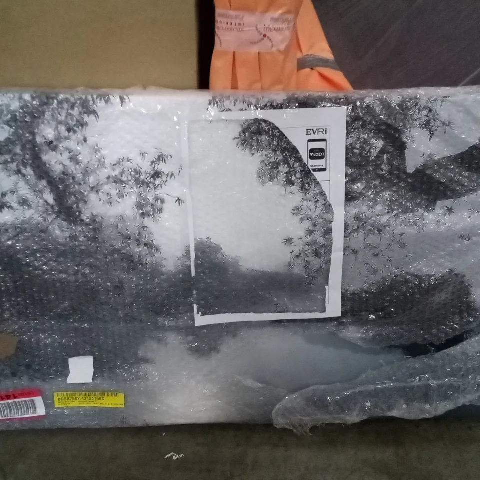 SPRING BLUE LAKE - WRAPPED CANVAS PRINT 