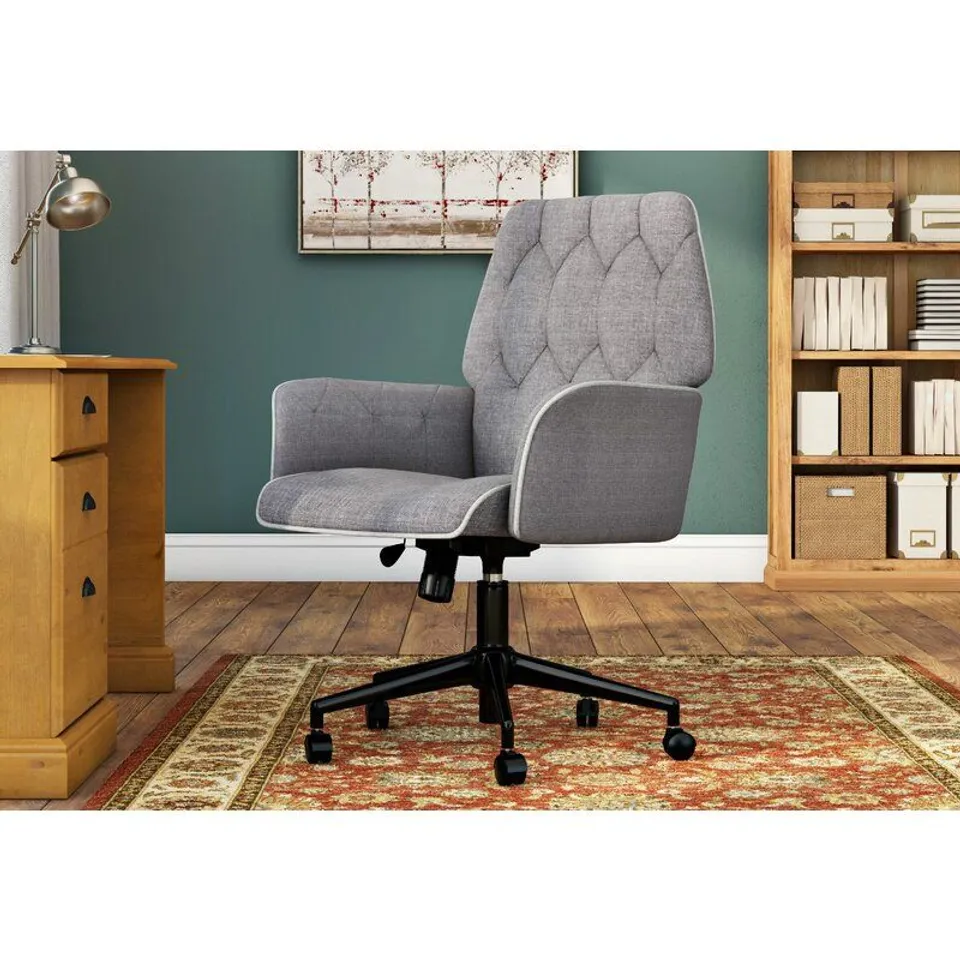 BOXED MEKA BLACK FRAME EXECUTIVE CHAIR 