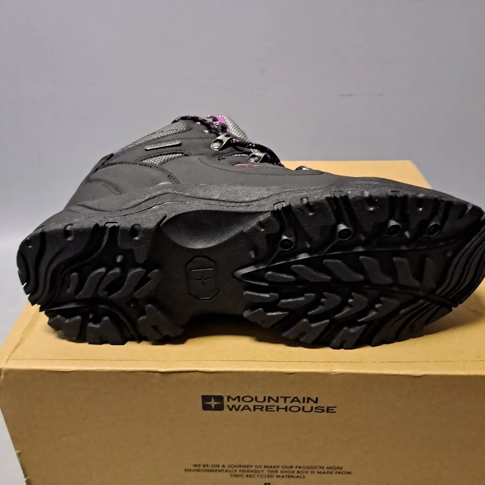 BOXED MOUNTAIN WAREHOUSE ADVENTURE WOMENS WATERPROOF WALKING BOOTS - SIZE UK 6.5