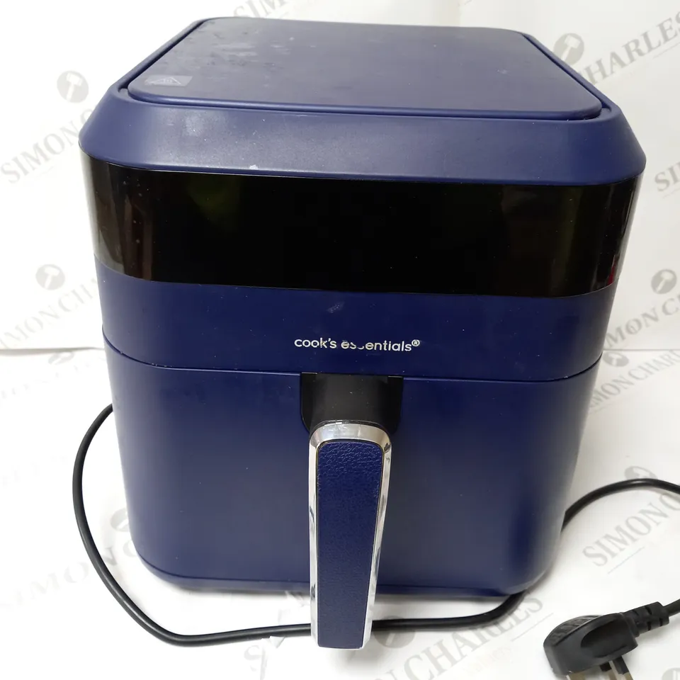 COOK'S ESSENTIALS 5.8L AIR FRYER NAVY