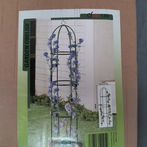 BOXED UNBRANDED GARDEN OBELISK