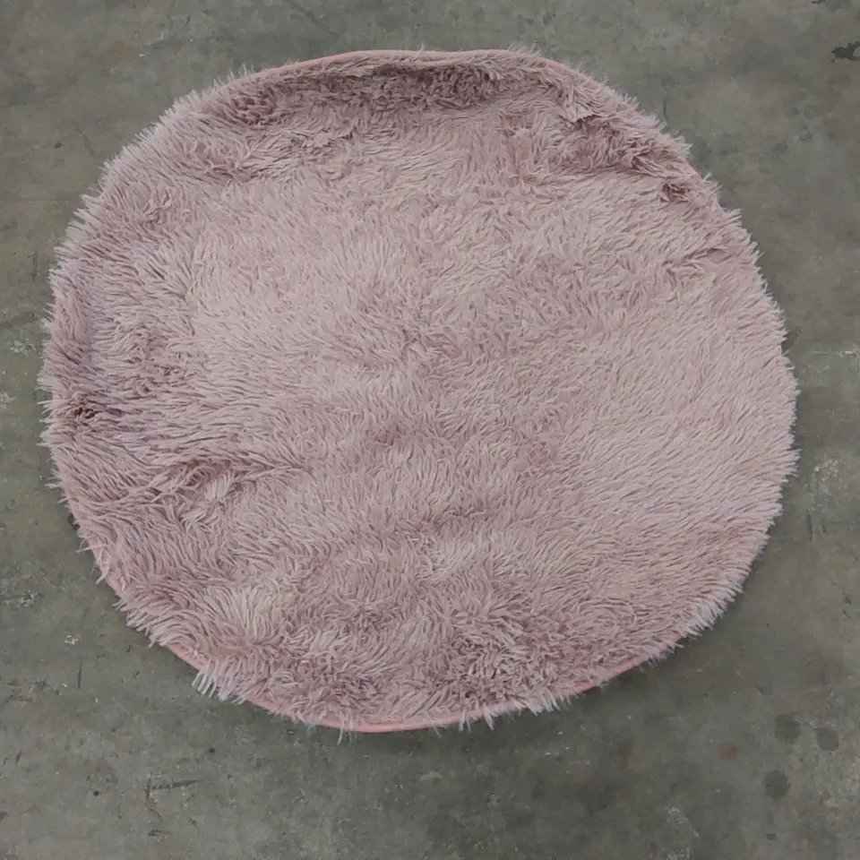 BAGGED PACO HOME SILKY RUG - 80cm D