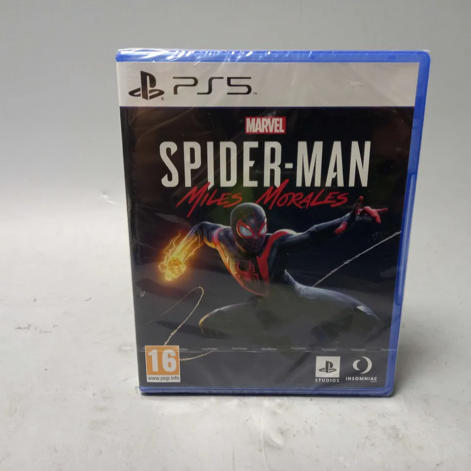 SEALED SPIDERMAN MILES MORALES (PS5)