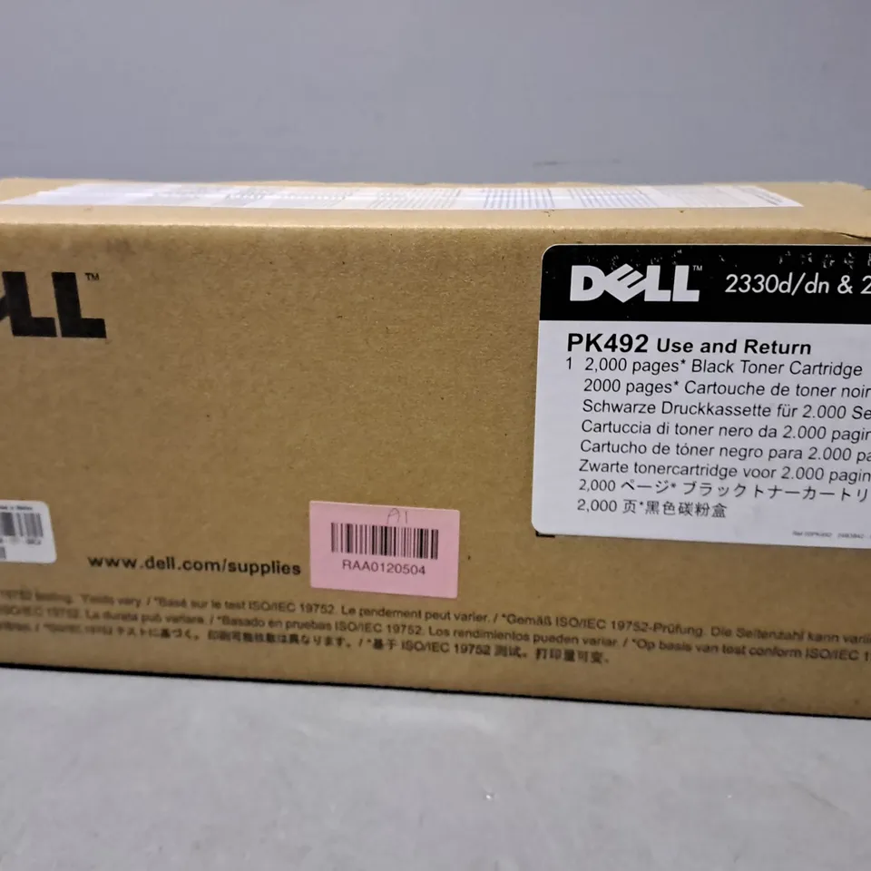 DELL PK492 BLACK TONER CARTRIDGE