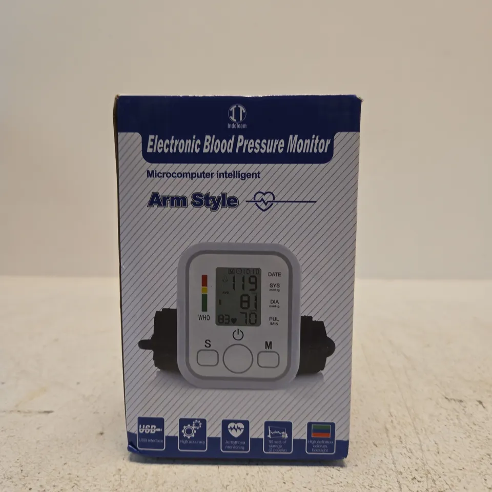 ELECTRONIC BLOOD PRESSURE MONITOR