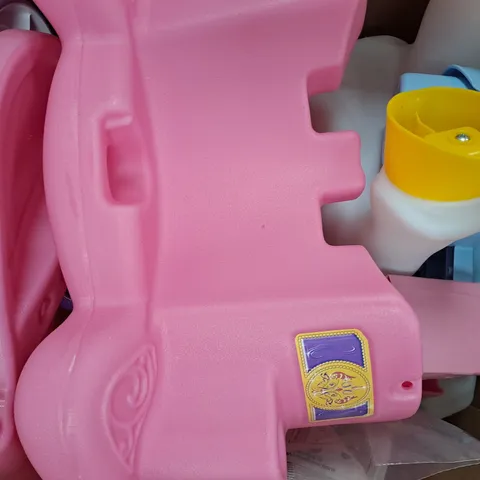 BOXED LITTLE TIKES PRINCESS COSY HORSE CHARIOT - COLLECTION ONLY 