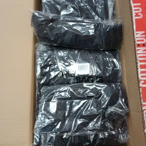 BOX OF APPROXIMATELY 12 ASSORTED CLOTHING ITEMS TO INCLUDE: REGULAR STRAIGHT CHINOS