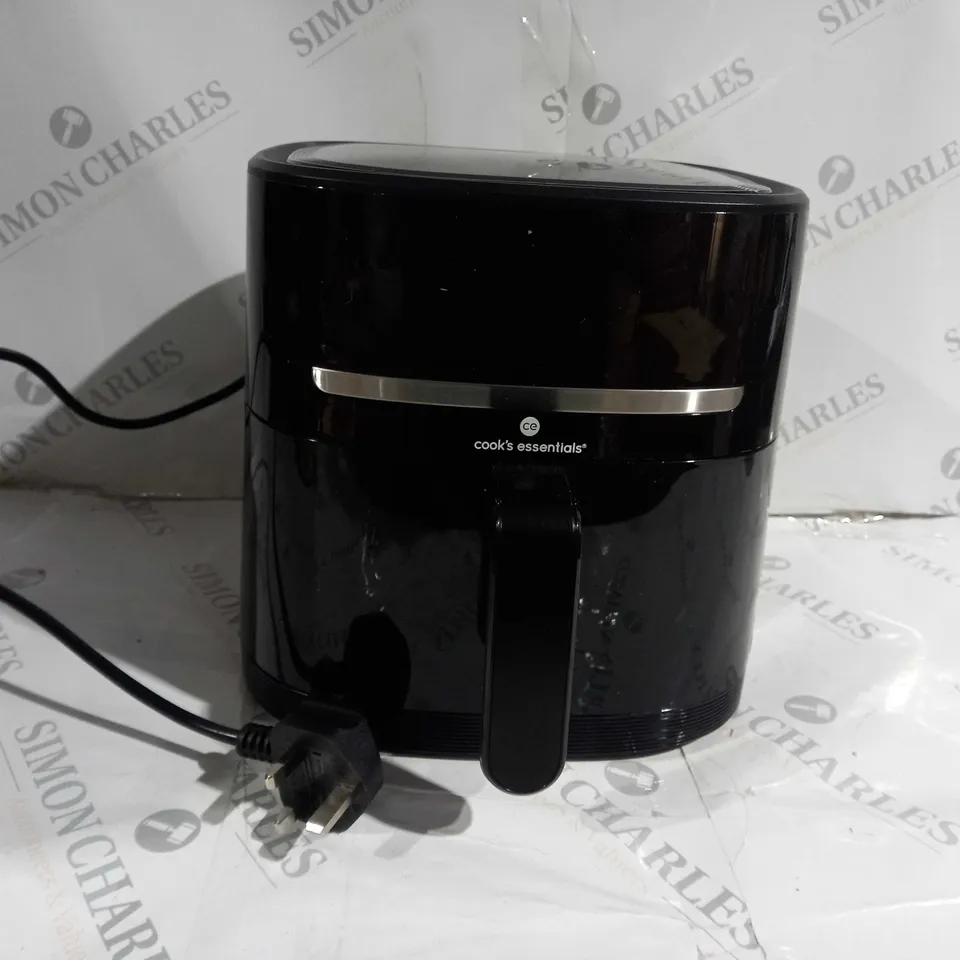 COOK'S ESSENTIALS 4L AIR FRYER IN BLACK