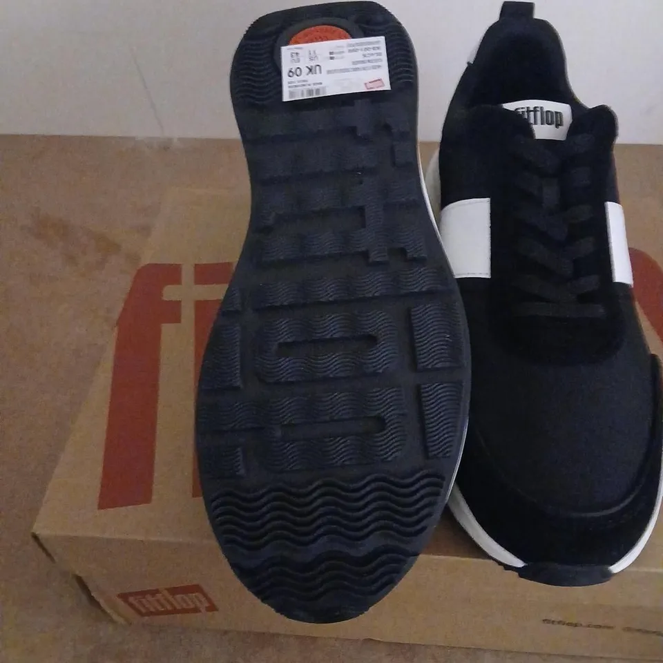 FITFLOP F-MODE FLOW SNEAKERS – BLACK UK 9 
