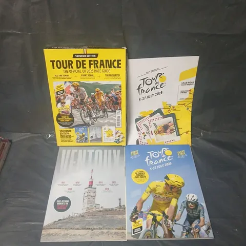 TOUR DE FRANCE OFFICIAL RACE UK 2025 RACE GUIDE SOUVENIR EDITION