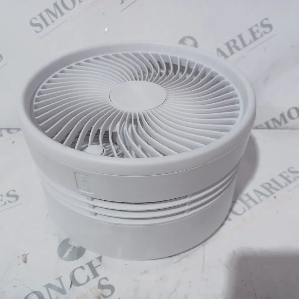 FOLD AWAY FAN WHITE 2 IN 1 FLOOR & TABLE FAN
