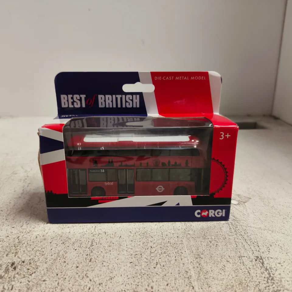 CORGI BEST OF BRITISH DIE-CAST LONDON BUS MODEL – BOXED
