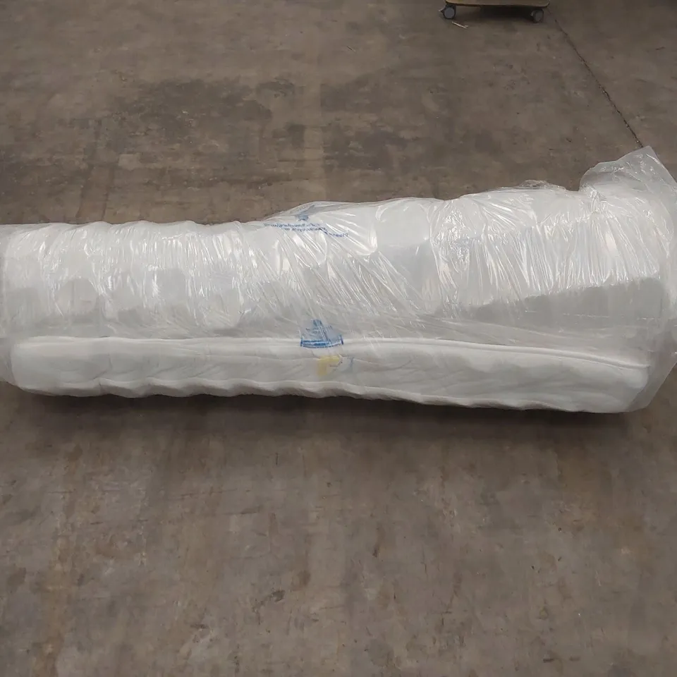 QUALITY BAGGED AND ROLLED SERENITY HYBRID COIL AND MEMORY FOAM KINGSIZE MATTRESS 