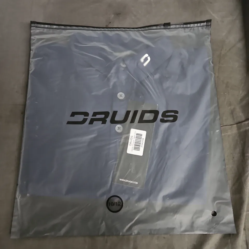 BAGGED DRUIDS KIDS ELITE POLO SHIRT – NAVY, UK 10-12