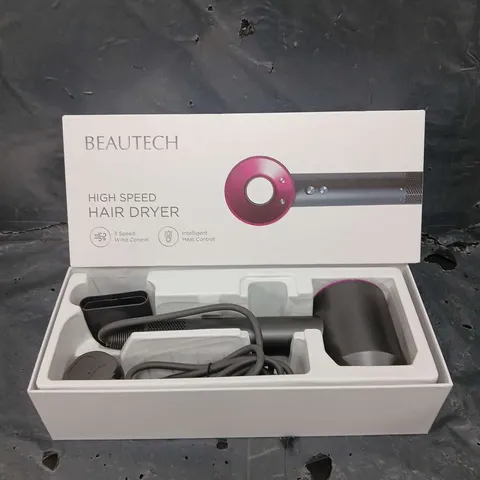 BOXED BEAUTECH HIGH SPEED HAIR DRYER 