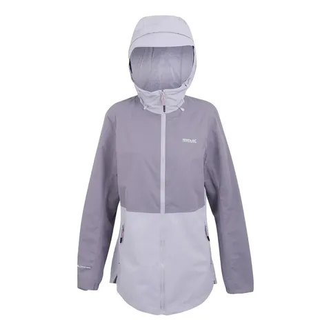 BRAND NEW REGATTA WOMEN'S HAMARA IV WATERPROOF JACKET IN PURPLE/WISTERIA - UK 20