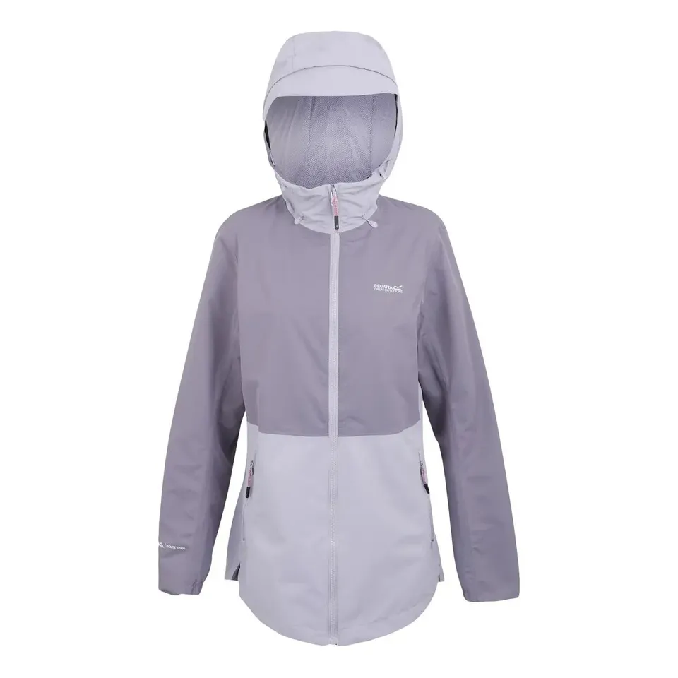 BRAND NEW REGATTA WOMEN'S HAMARA IV WATERPROOF JACKET IN PURPLE/WISTERIA - UK 20