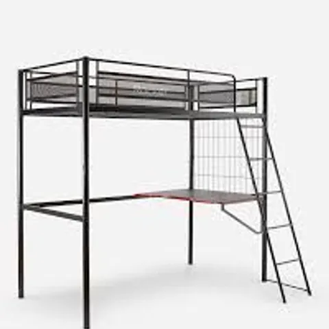 X ROCKER ICARUS XL HIGH SLEEPER BED (BOX 1 OF 2, MISSING 2ND) - COLLECTION ONLY