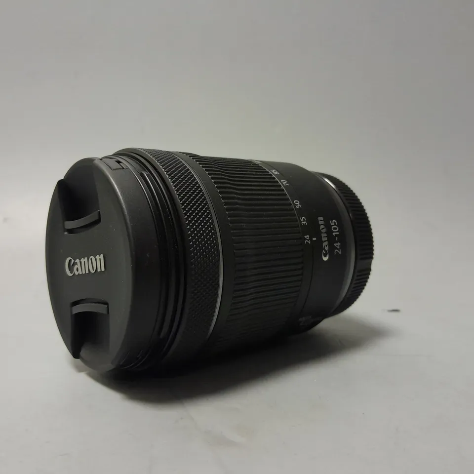CANON 24-105 CAMERA LENS IN BLACK