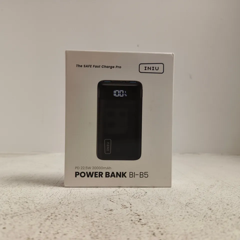 INIU POWER BANK BI-B5 20000MAH PD 22.5W – BOXED