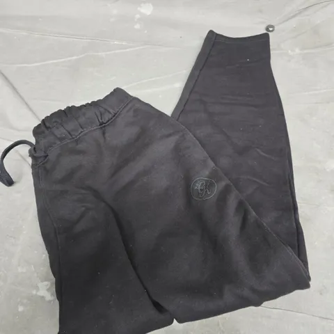 GYM KING BLACK CUFFED JOGGERS SIZE XL
