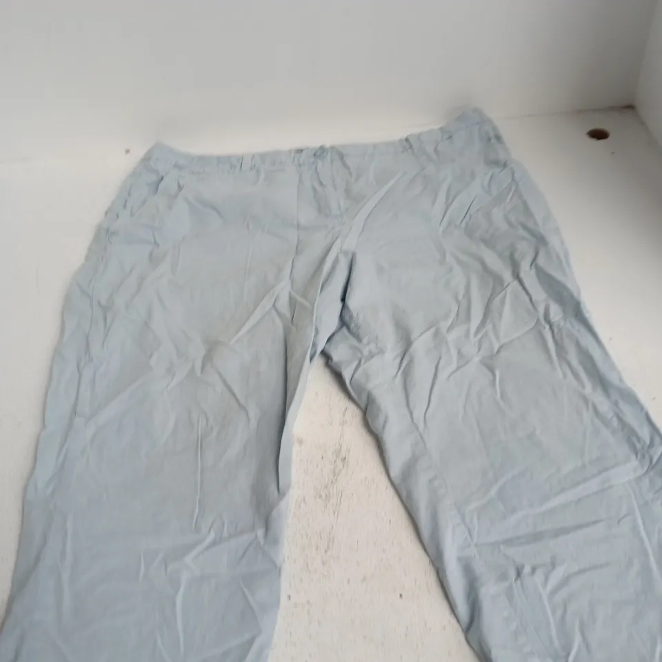 M&S LIGHT BLUE TROUSERS – UK 22 REGULAR