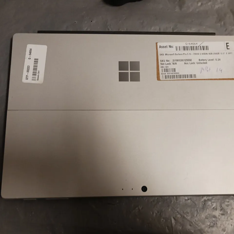 MICROSOFT SURFACE PRO 5