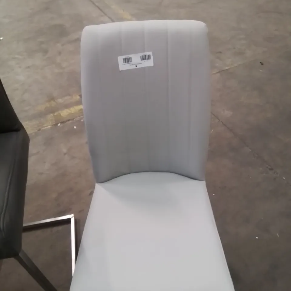 SELECTION OF 5 SIDE/DINING CHAIRS IN DIFFERENT STYLES COLOURS AND VARIETIES AND A SOLID WOOD SIDE TABLE WITH STORAGE