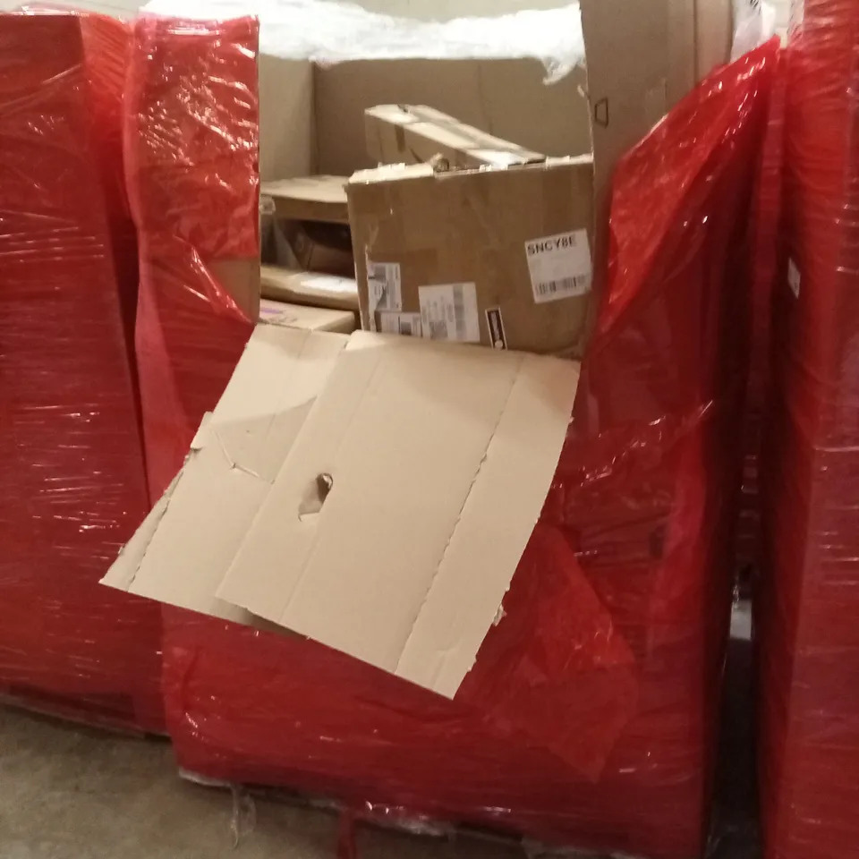 PALLET OF ASSORTED HOUSEHOLD GOODS AND PRODUCTS TO INCLUDE; TOILET SEATS ETC