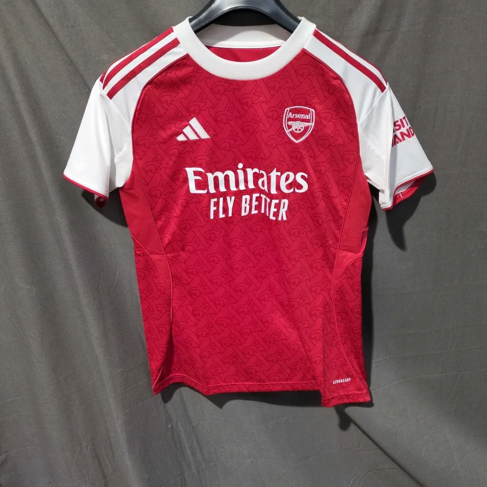 ARSENAL FC HOME SHIRT – MEN'S, ADIDAS, EMIRATES FLY BETTER UK M