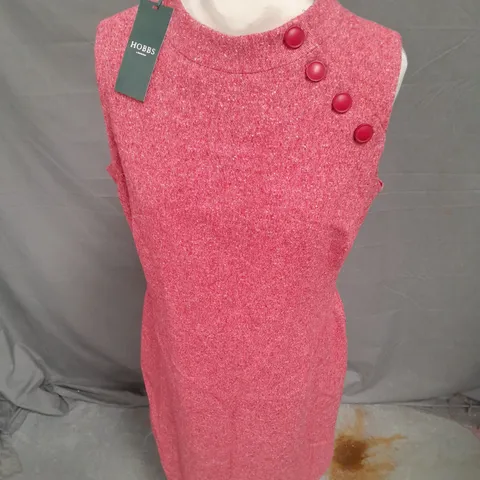 HOBBS CORDELIA DRESS IN CRANBERRY SIZE 12