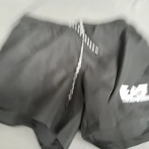 EA7 BEACH SHORTS IN BLACK - LARGE